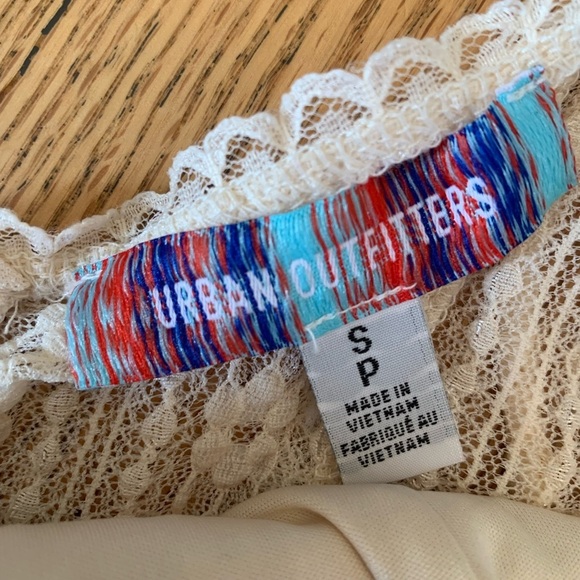 Urban outfitters lace sheet babydoll mini dress y2k spring summer - Picture 7 of 9